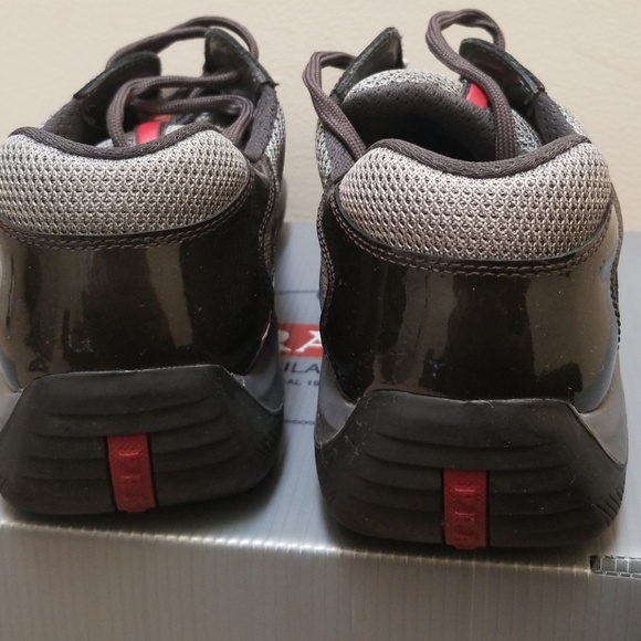 Prada America's WorldCup Patent leather Sneakers - Picture 3 of 5